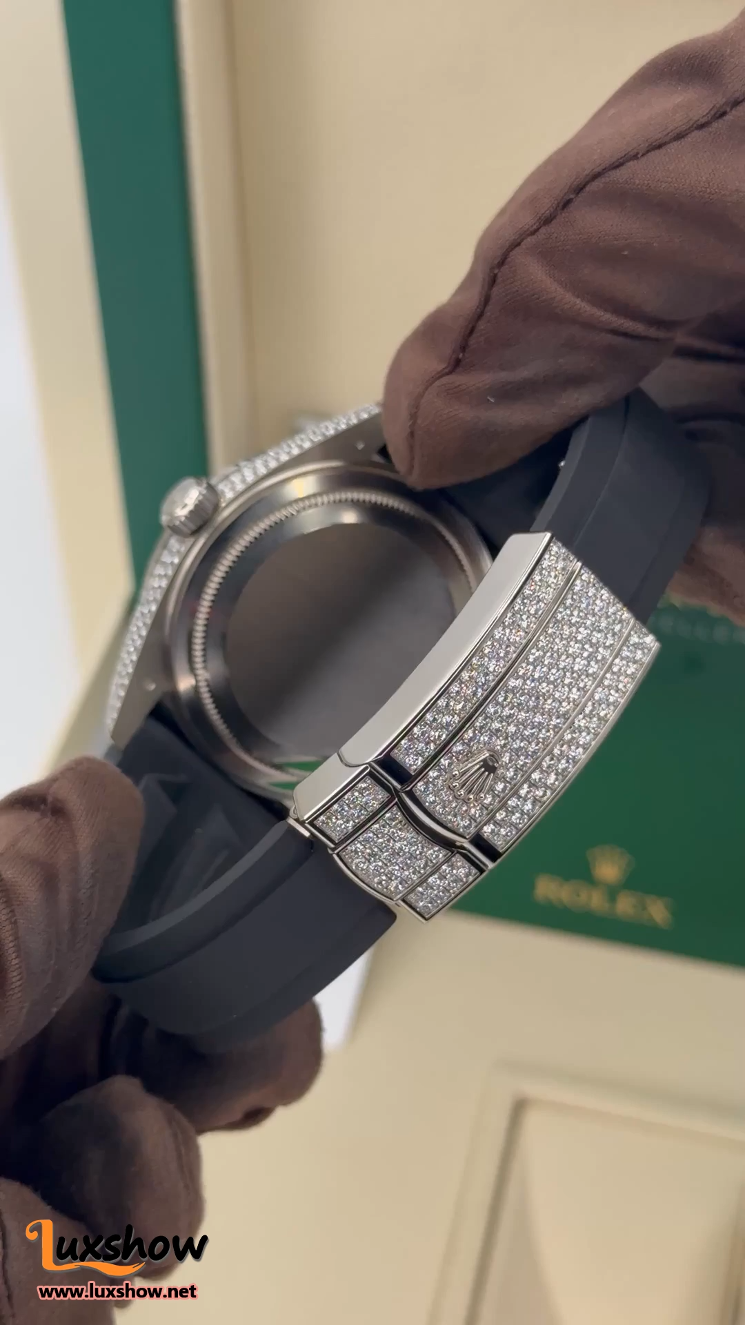 Rolex Sky-Dweller Meteorite Diamond Watch 326259TBR