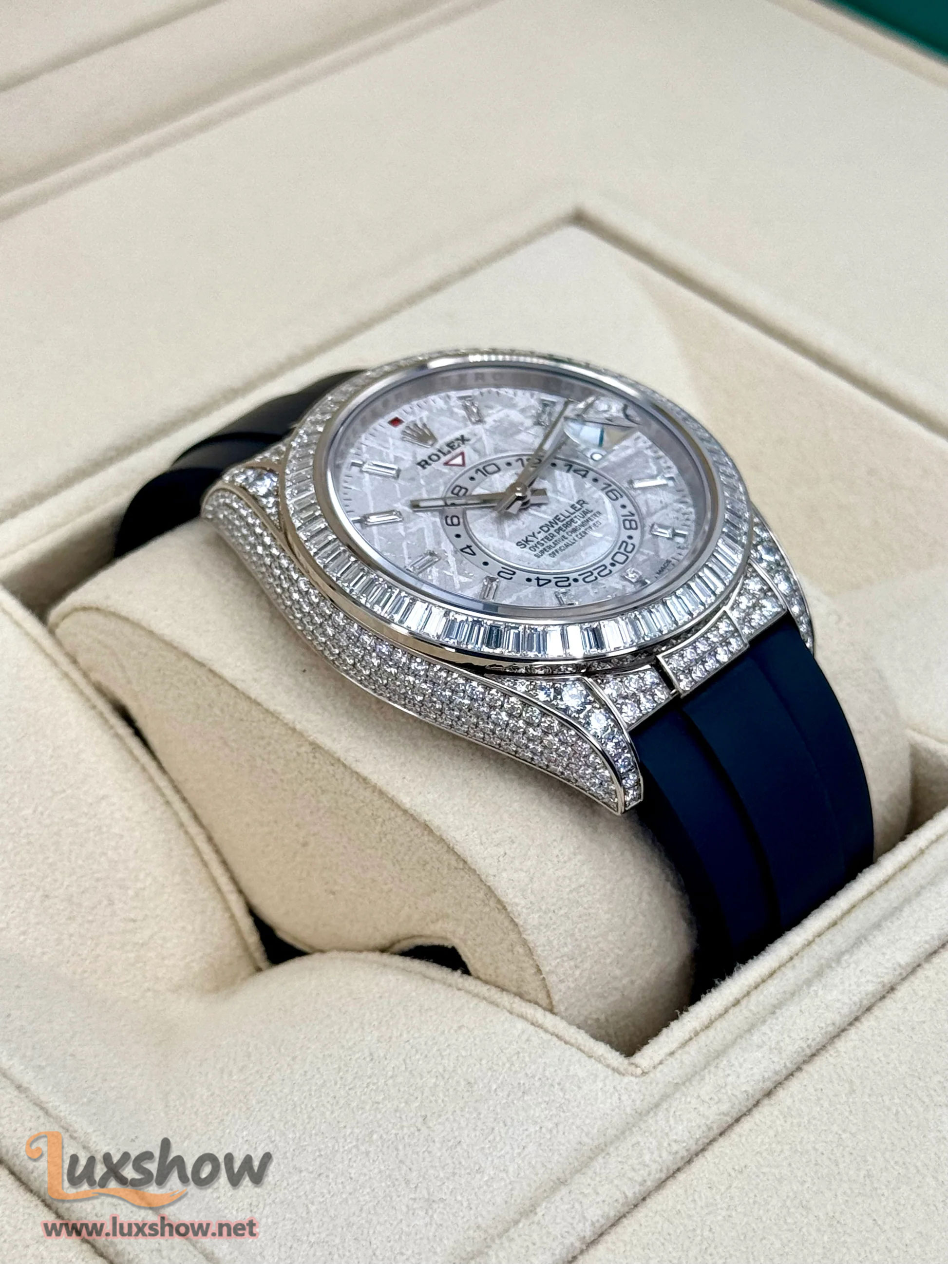 Rolex Sky-Dweller Meteorite Diamond Watch 326259TBR