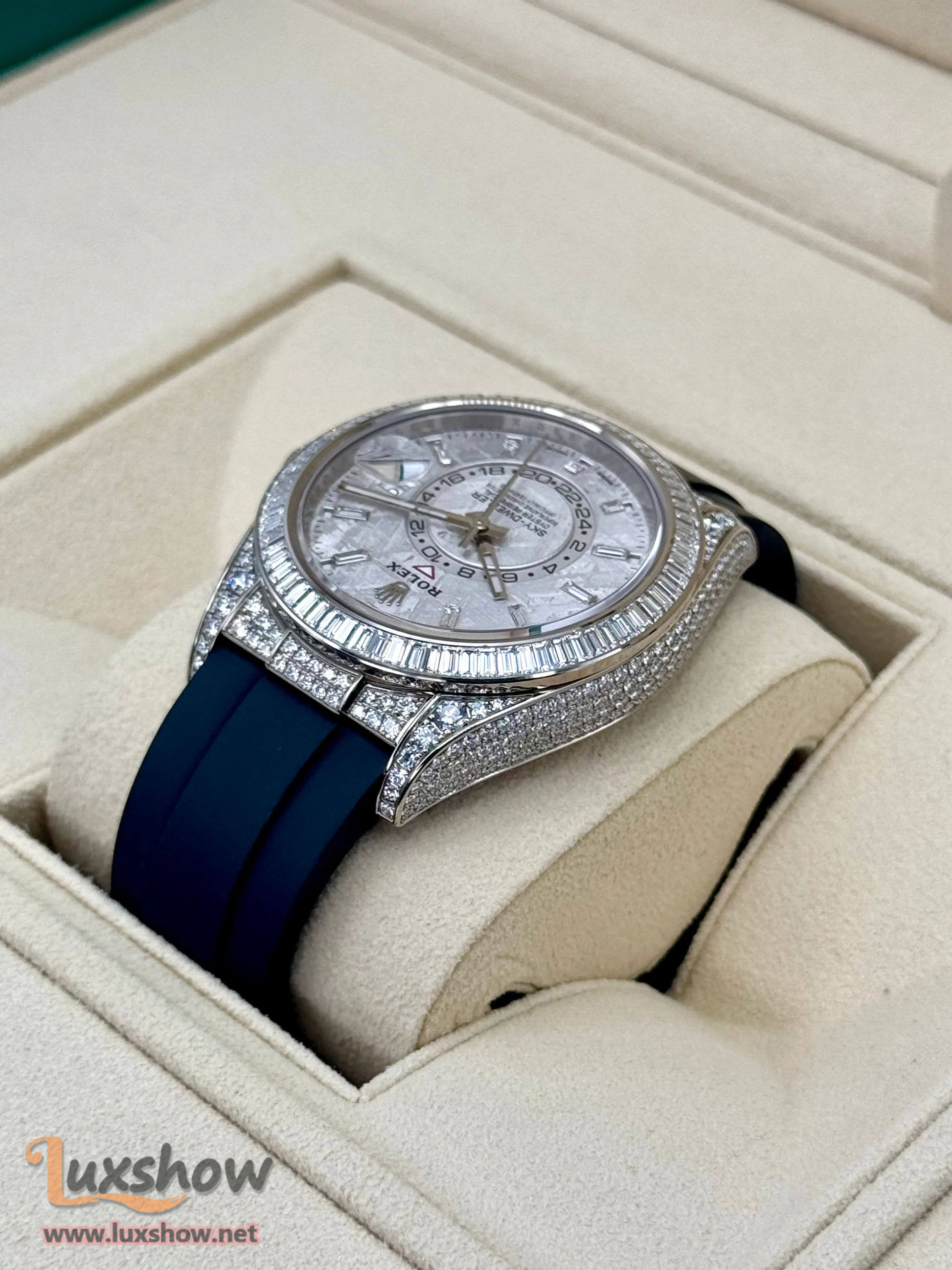 Rolex Sky-Dweller Meteorite Diamond Watch 326259TBR