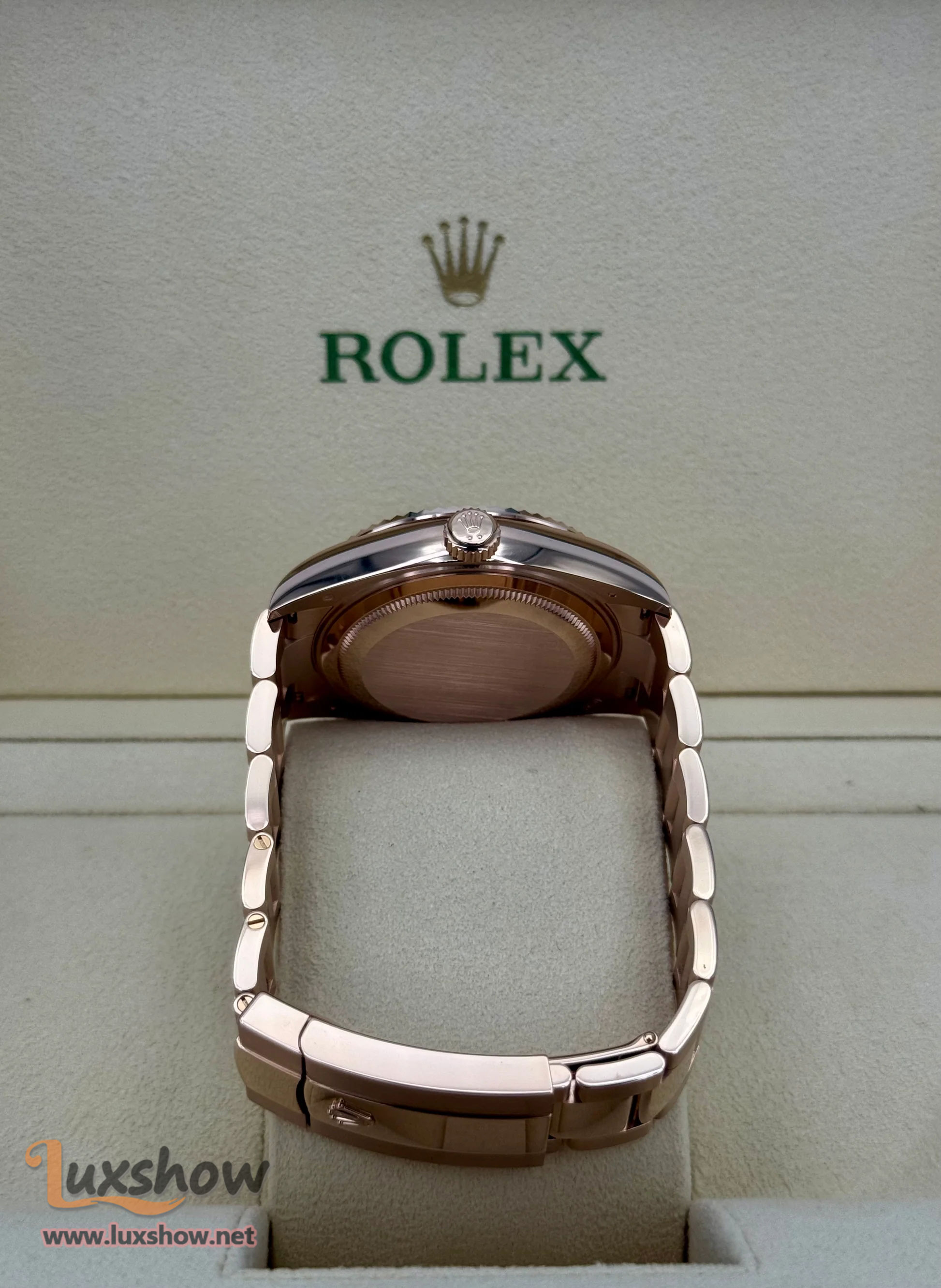Rolex Sky-Dweller 42mm 336935 Rose Gold Blue Dial