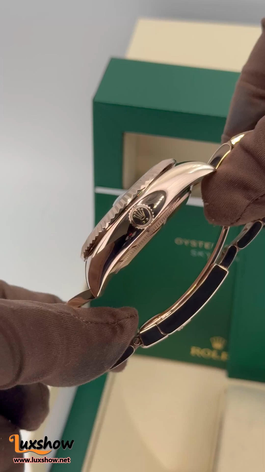 Rolex Sky-Dweller 42mm 326935 Rose Gold White Dial