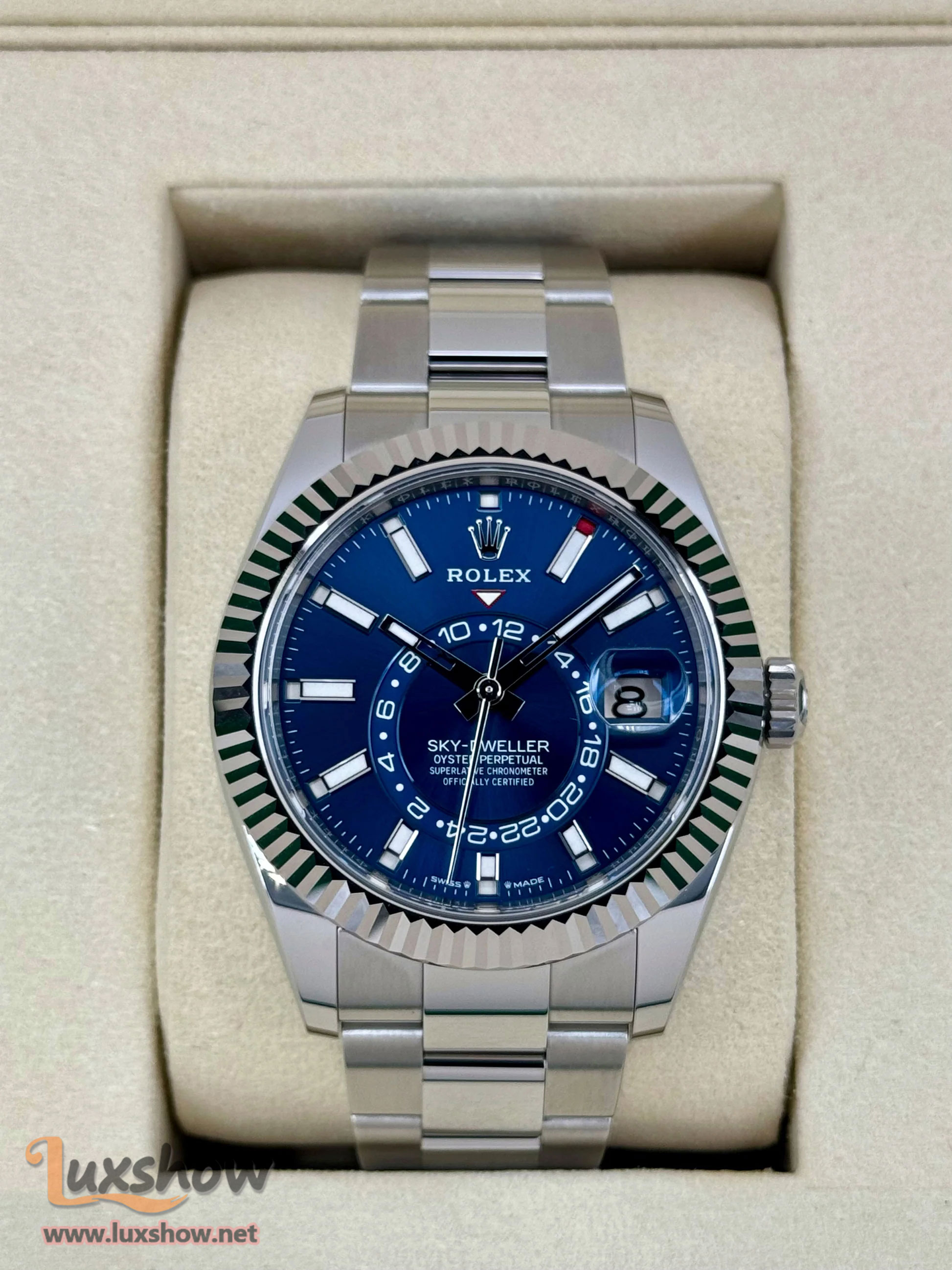 Rolex Sky-Dweller 42mm 336934 Oyster Blue Dial