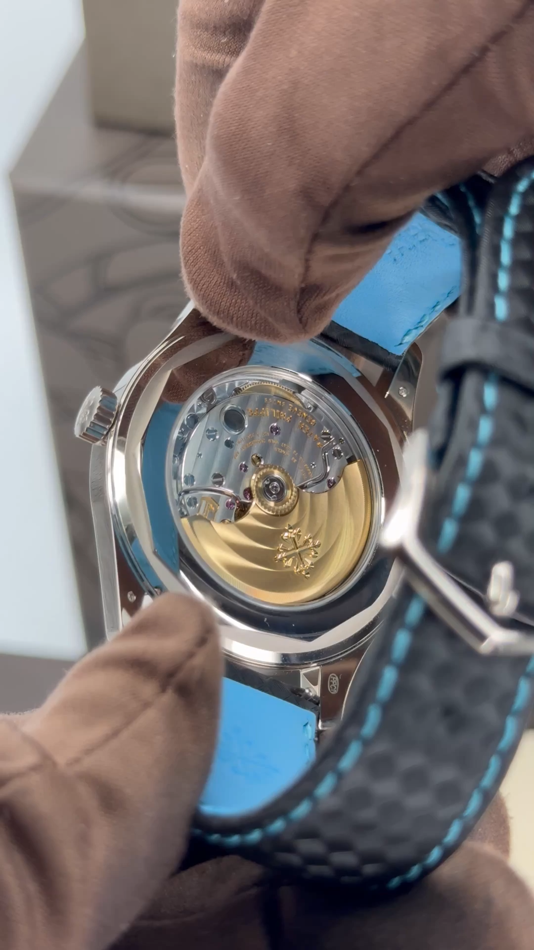 Patek Philippe 6007G Calatrava White Gold Black Dial