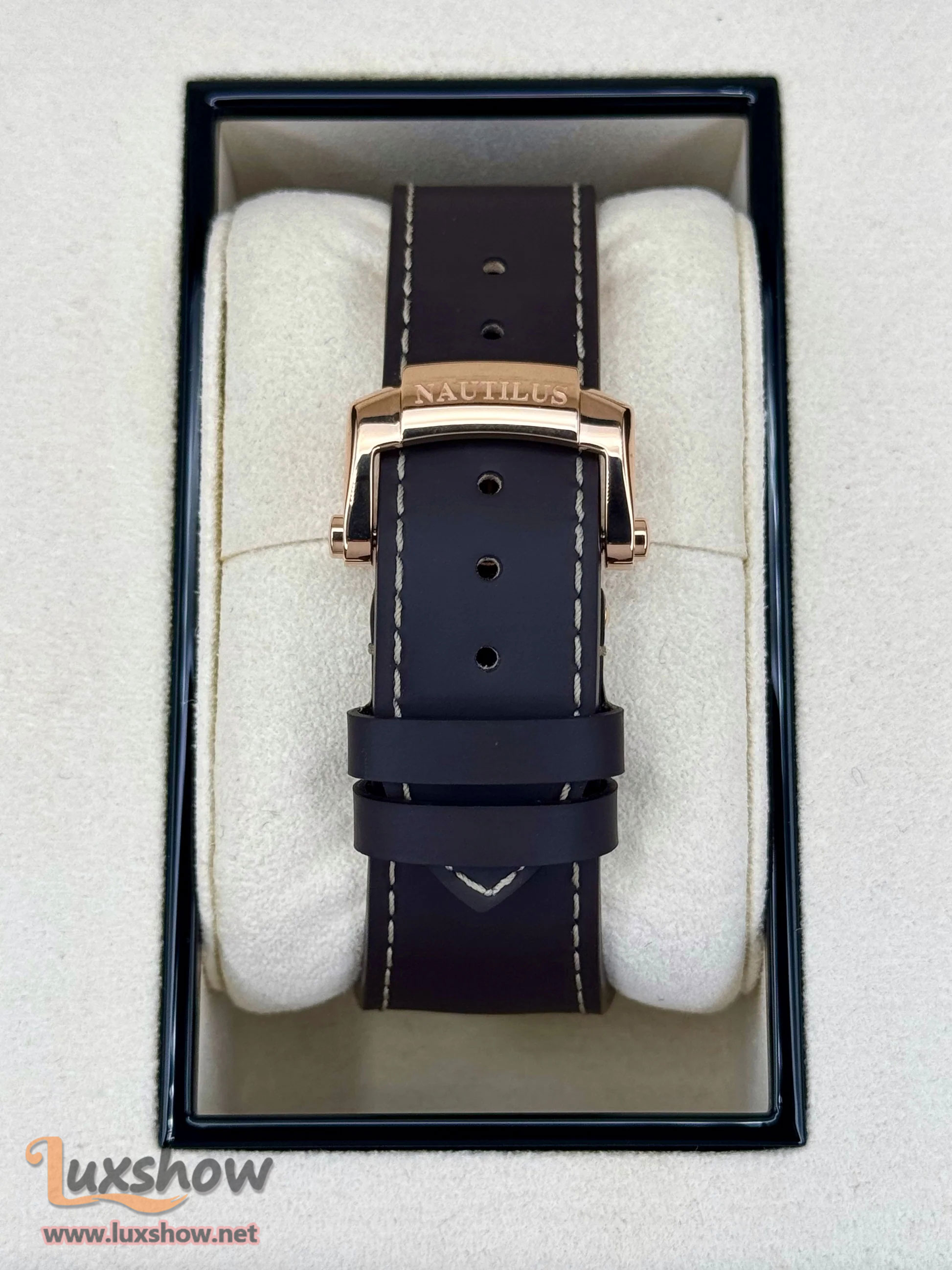 Patek Philippe Nautilus 40mm 5712R Rose Gold Brown Dial