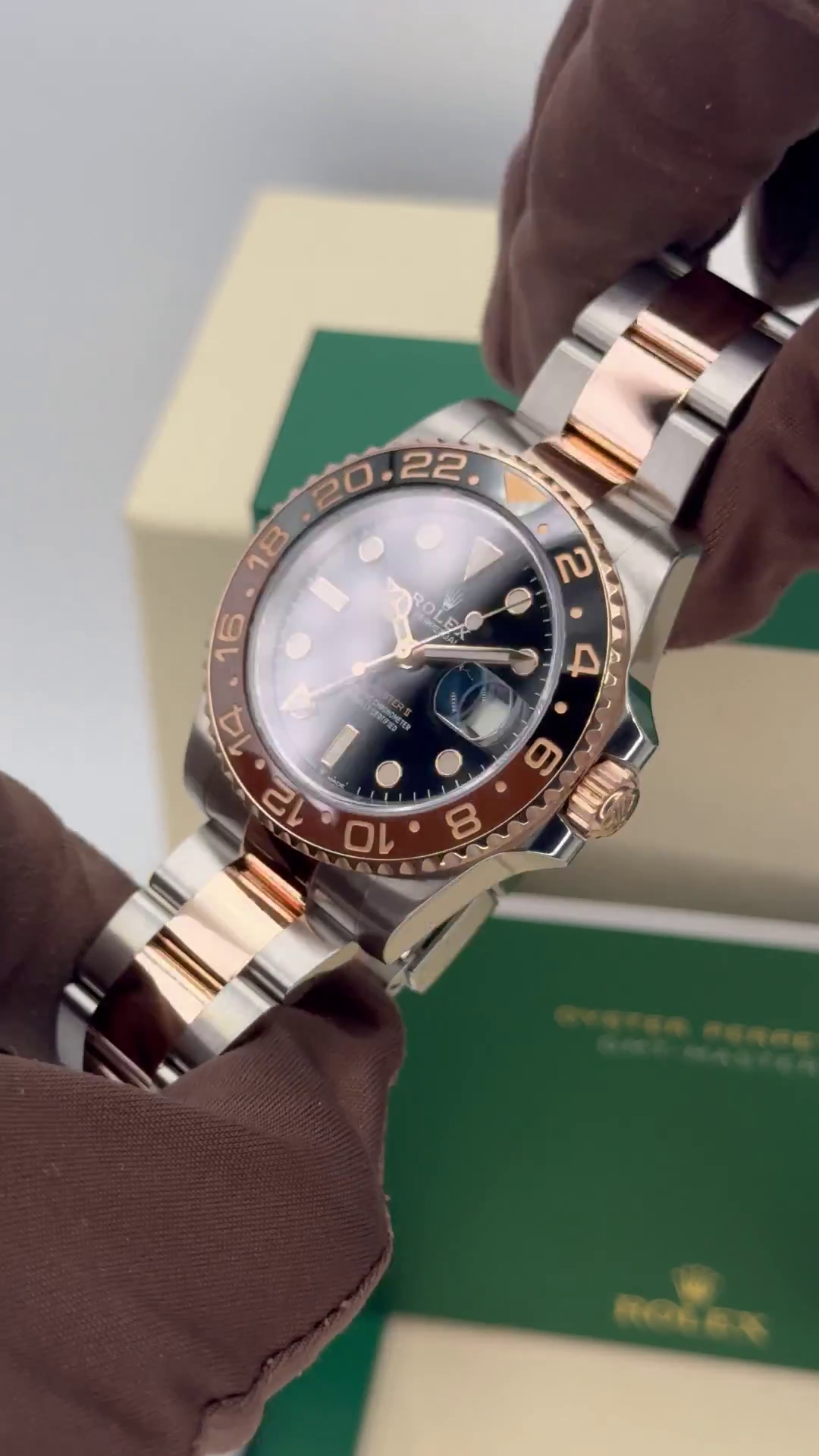 【Super Clone】ROLEX GMT Master Il 126711CHNR-0002 40mm