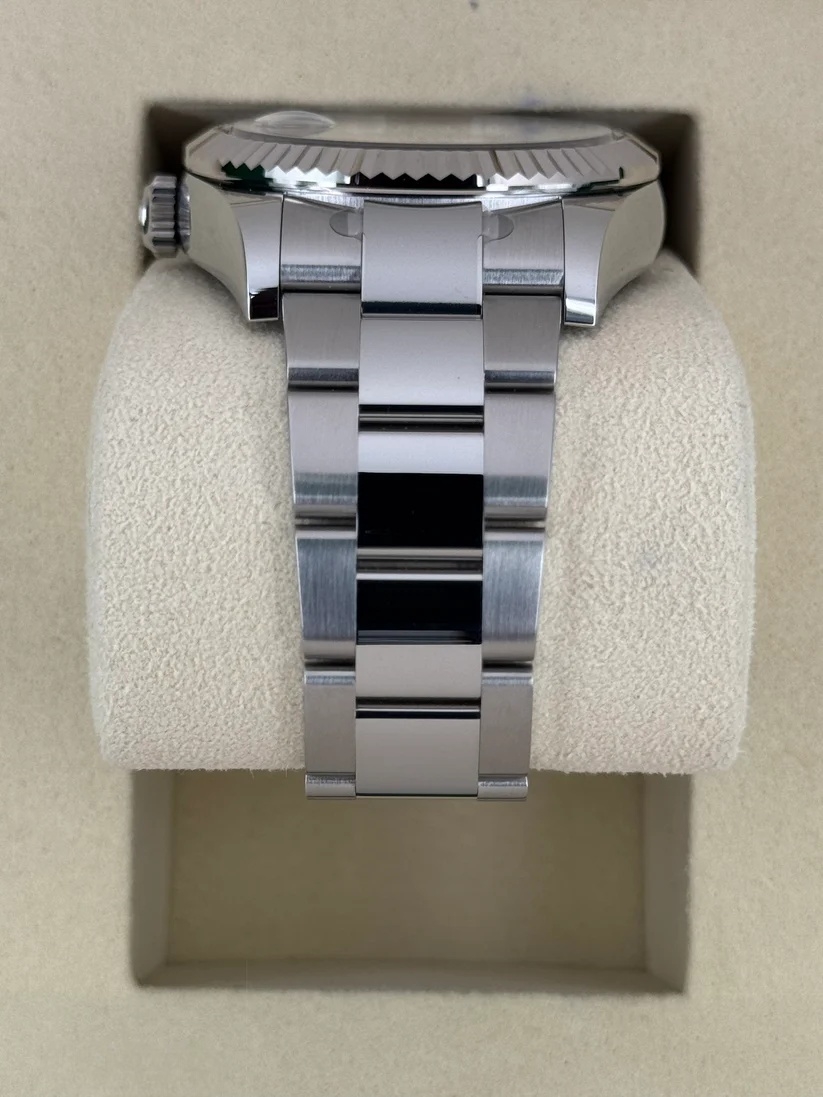 【Super Clone】ROLEX  Sky-Dweller 42mm 336934-0003/0004 Stainless Steel White Dial Oyster