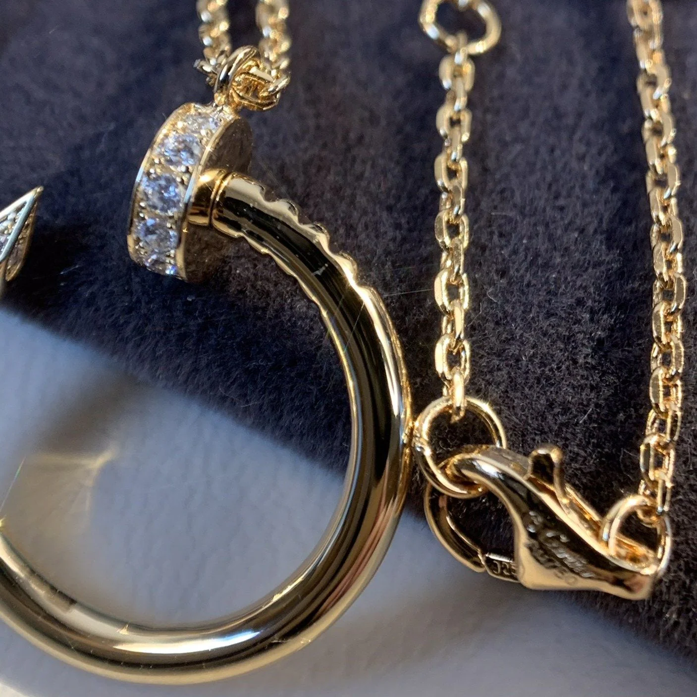 Regalia jewelryJUSTE NECKLACE PINK GOLD