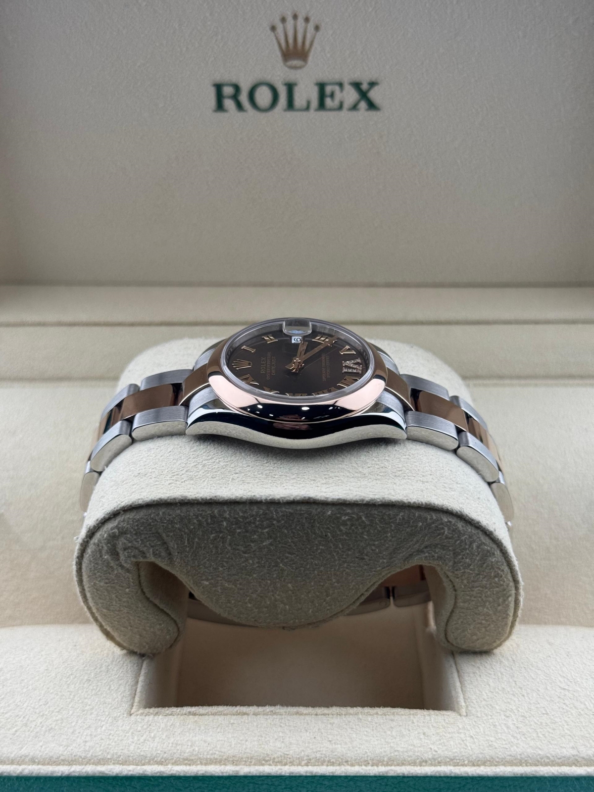 【Super Clone】ROLEX Datejust m278241-0003/0004 Chocolate 31mm Dial Oyster Bracelet Watch