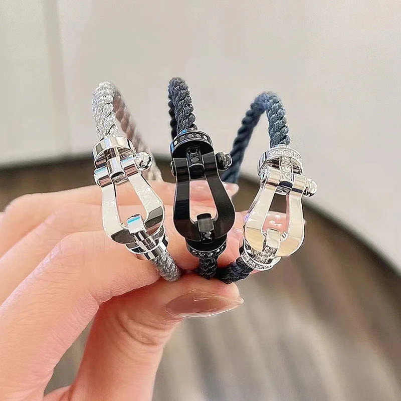 Regalia jewelryFORCE LARGE HORSESHOE NO DIAMOND BRACELET SILVER