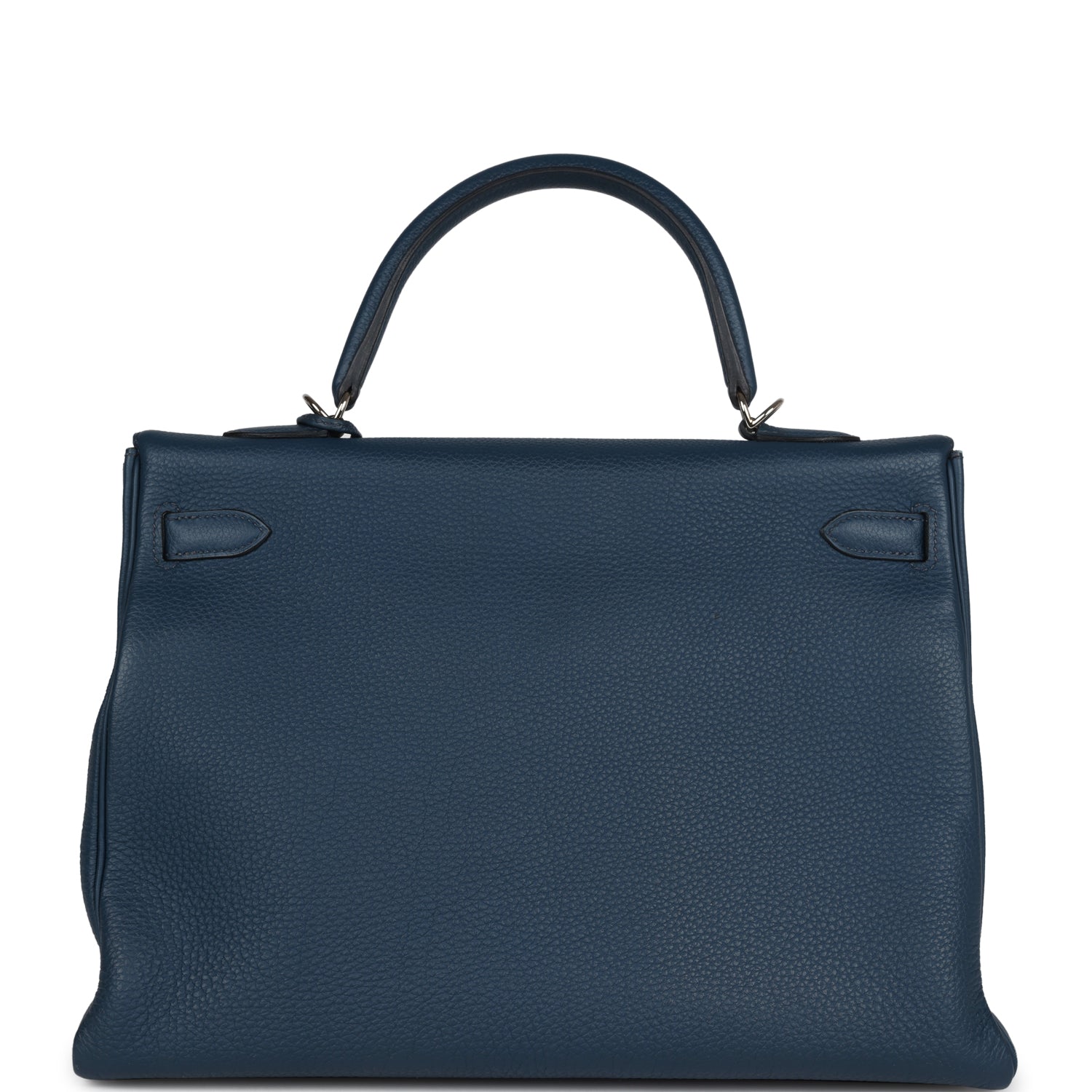 Hermès Kelly Retourne 35 Bleu De Prusse Togo Palladium Hardware