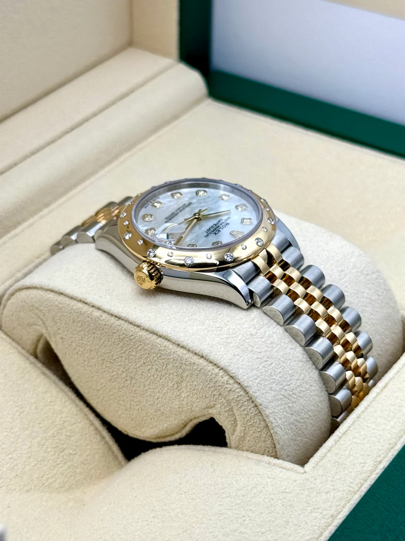 【Super Clone】ROLEX Datejust m278341-0025/0026 Mother-of-Pearl Dial 31mm Jubilee Bracelet
