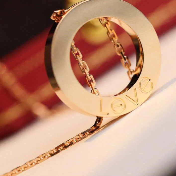 Regalia jewelryLOVE NECKLACE ADJUSTABLE ROSE GOLD