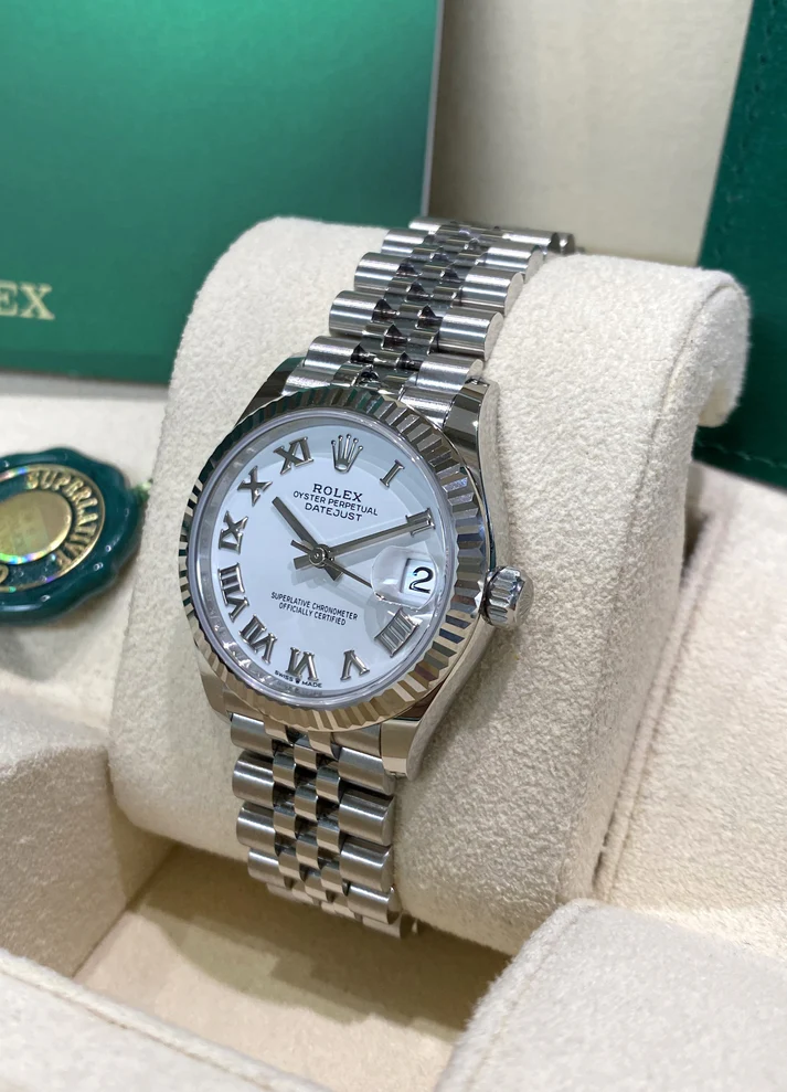【Super Clone】RLX Datejust m278274-0009/0010 White 31mm Dial Oyster Watch