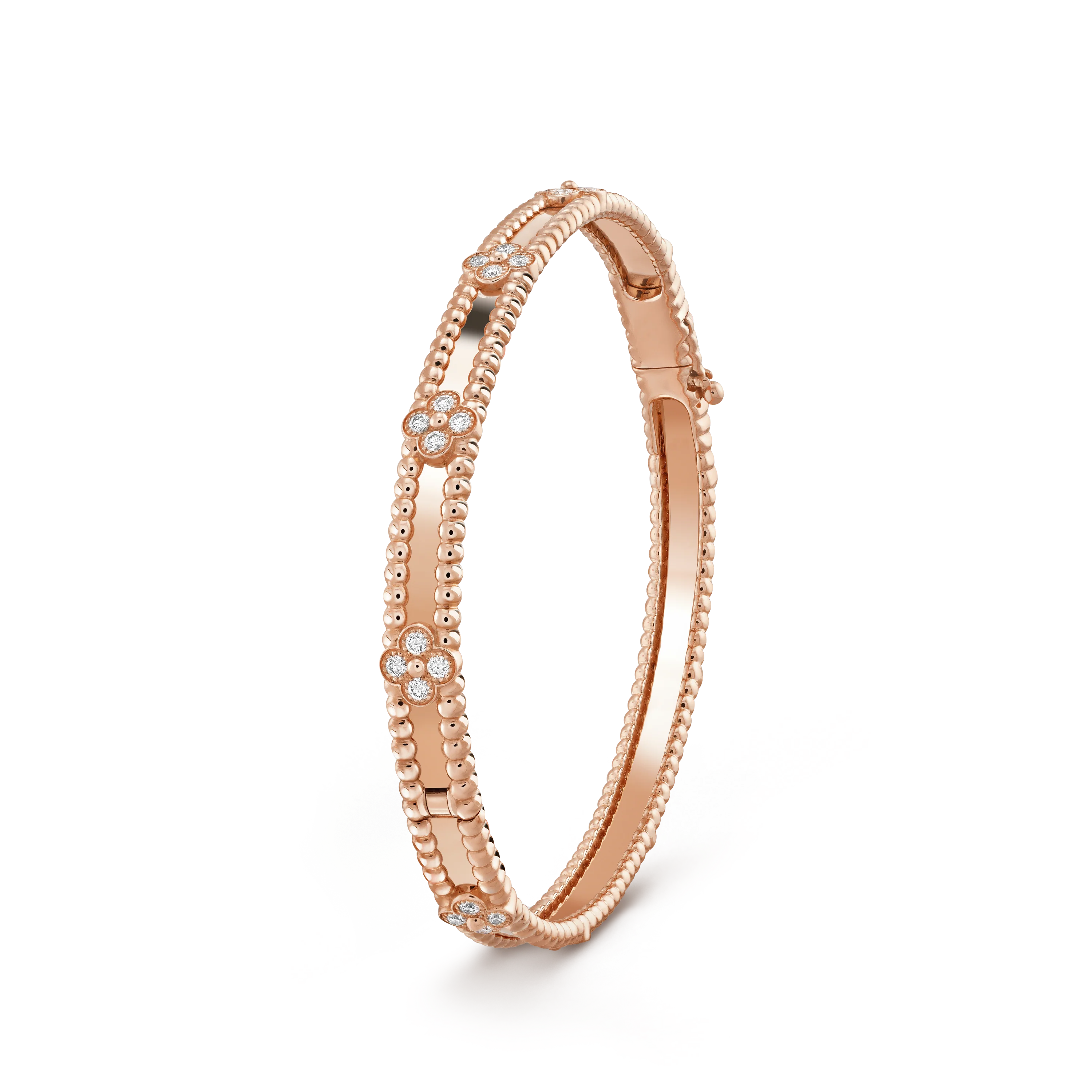 Regalia jewelryCLOVER BRACELET 4MM DIAMONDS