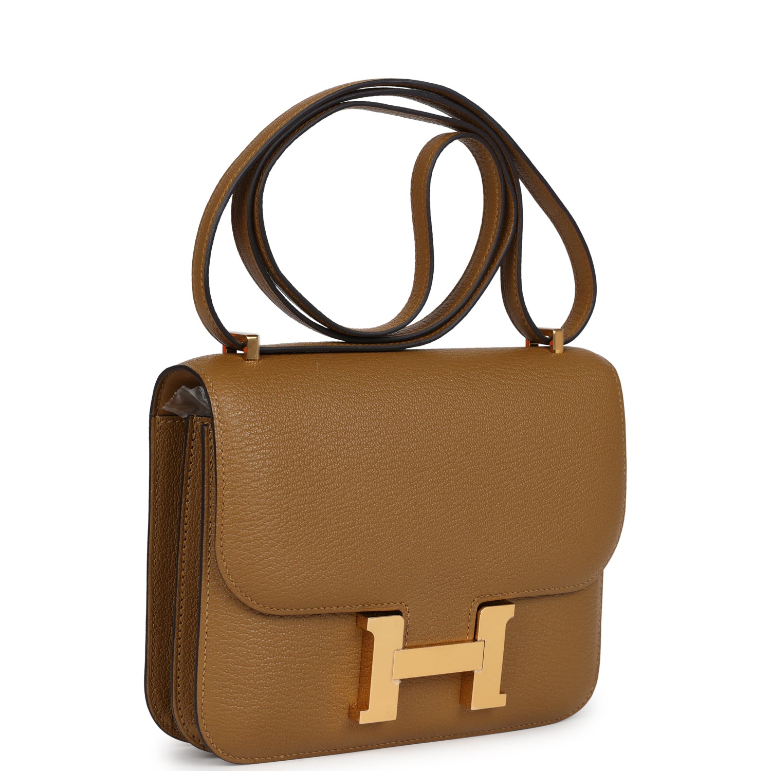 Hermès Constance 18 Kraft Chevre Gold Hardware