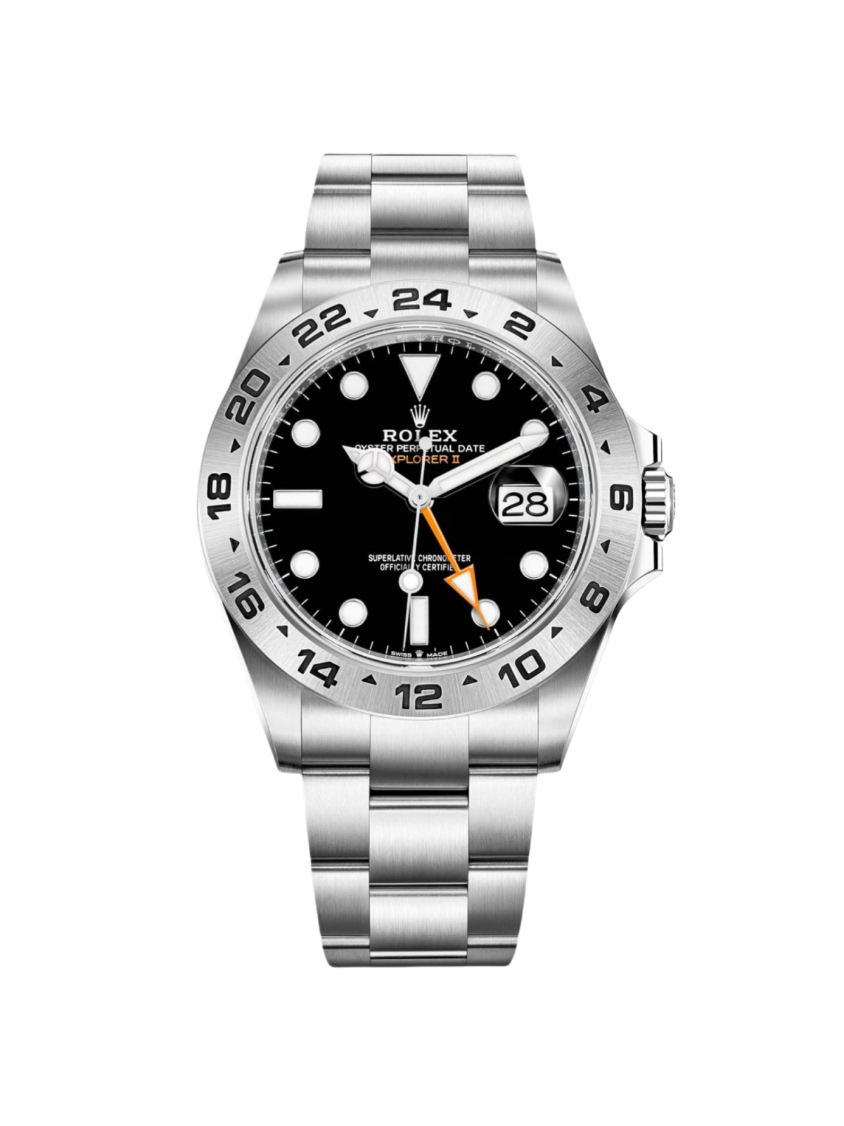 【Super Clone】ROLEX Explorer II 226570 Black 42mm Men's Watch