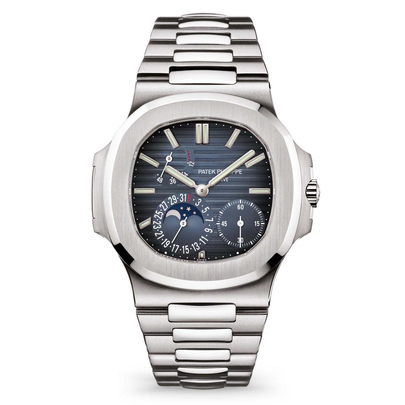 Nautilus 5712/1A-001 Blue Dial  Moon Phases Steel 40mm
