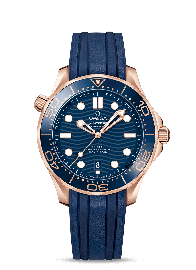 Seamaster Diver 300m Blue Sedna™ Gold 42mm