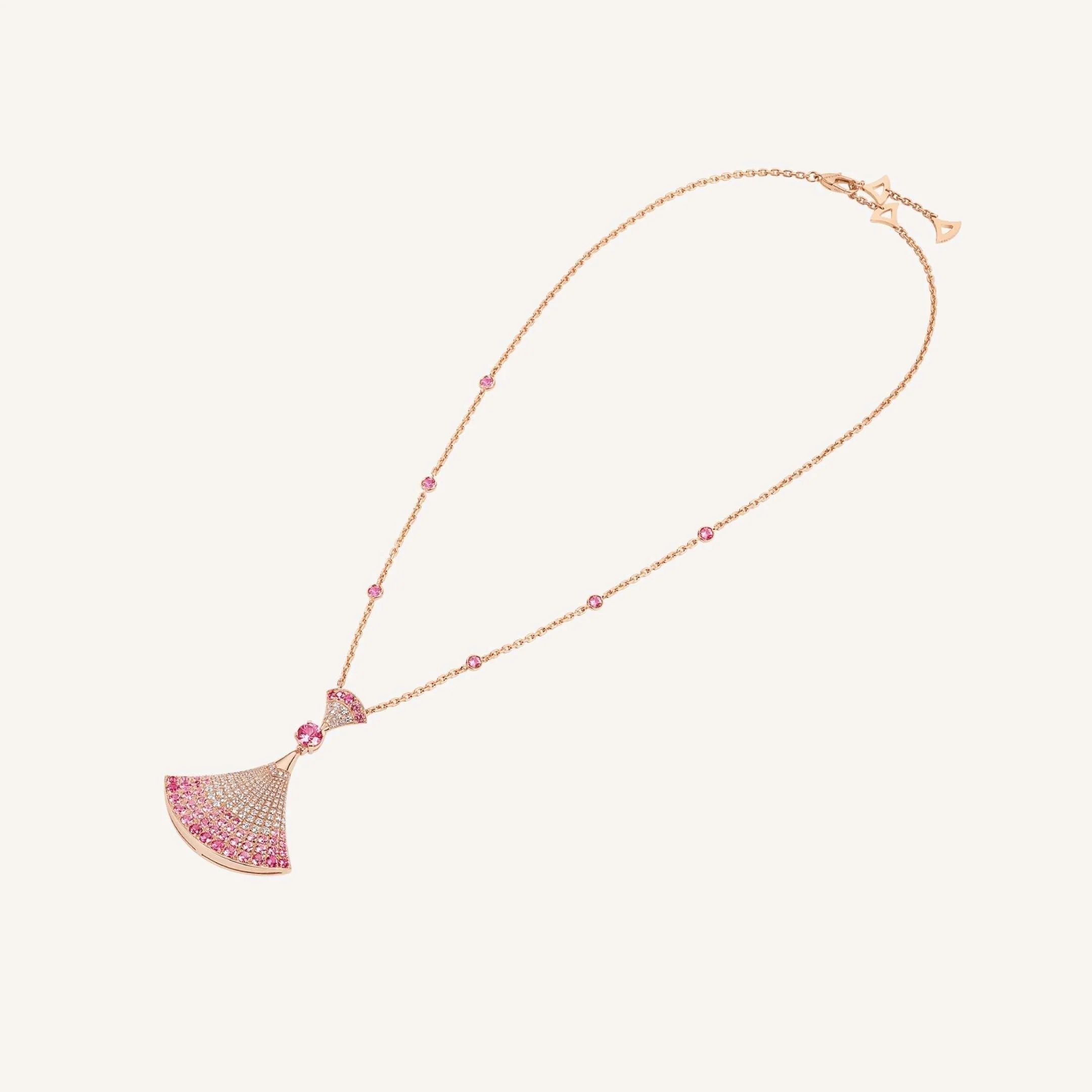 Regalia jewelryDREAM NECKLACK DIAMOND PINK GOLD