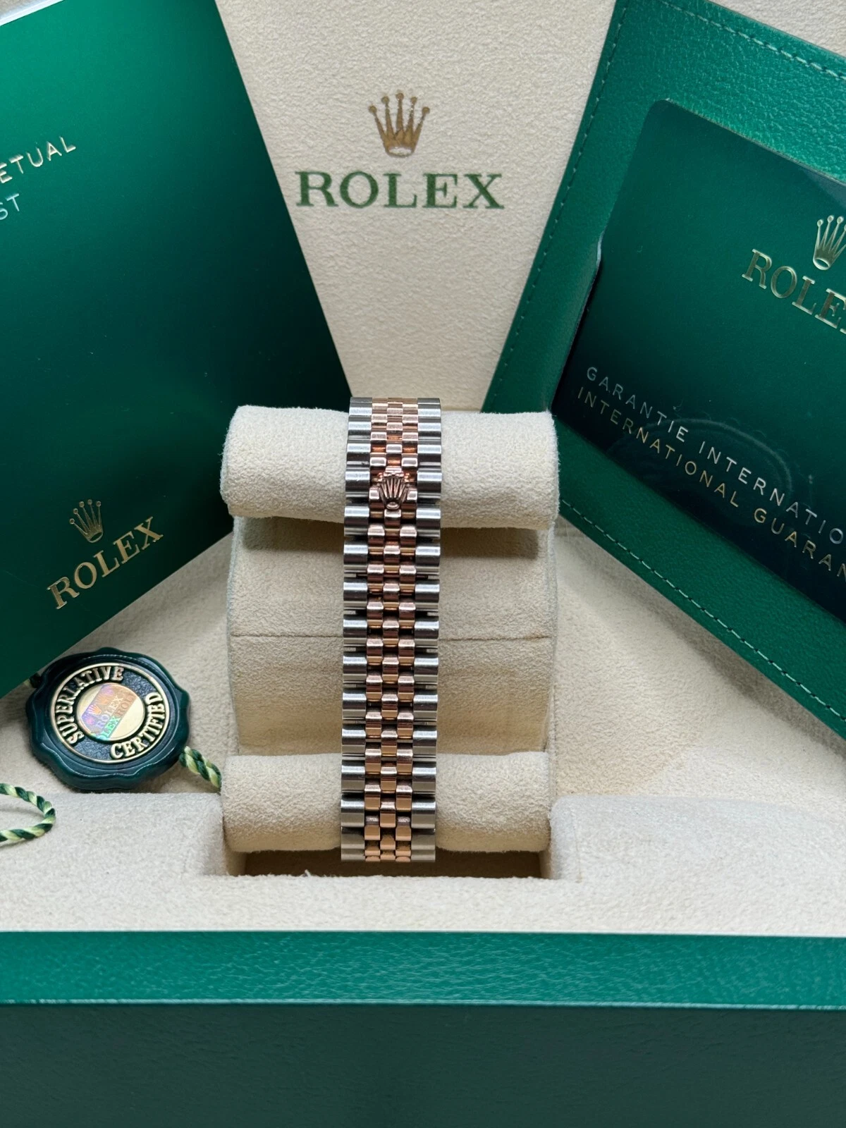 【Super Clone】RLX Datejust m278341-0023/0024 Rosé Dial 31mm Oyster Bracelet