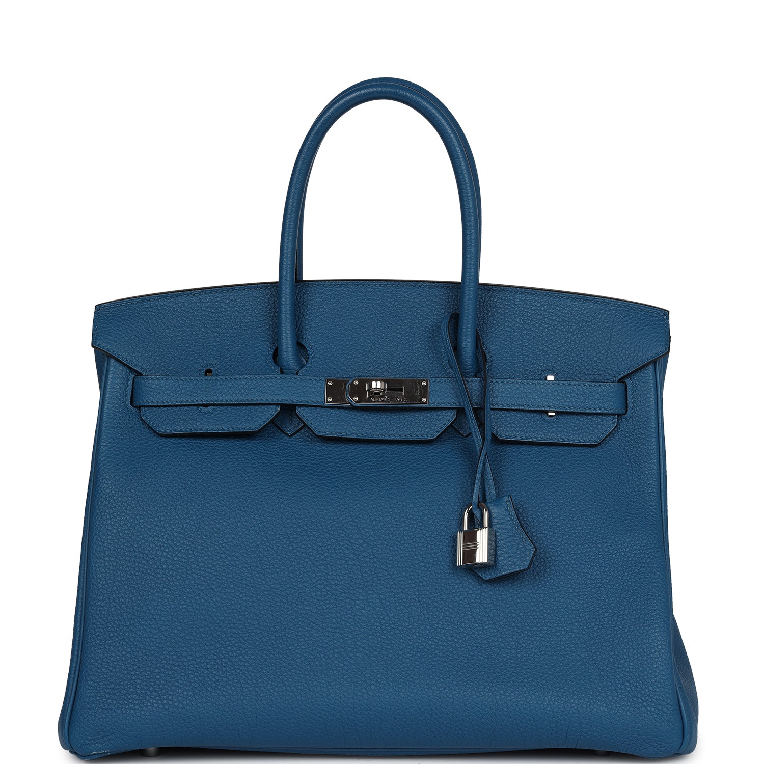 Hermès Birkin 35 Bleu de Galice Togo Palladium Hardware