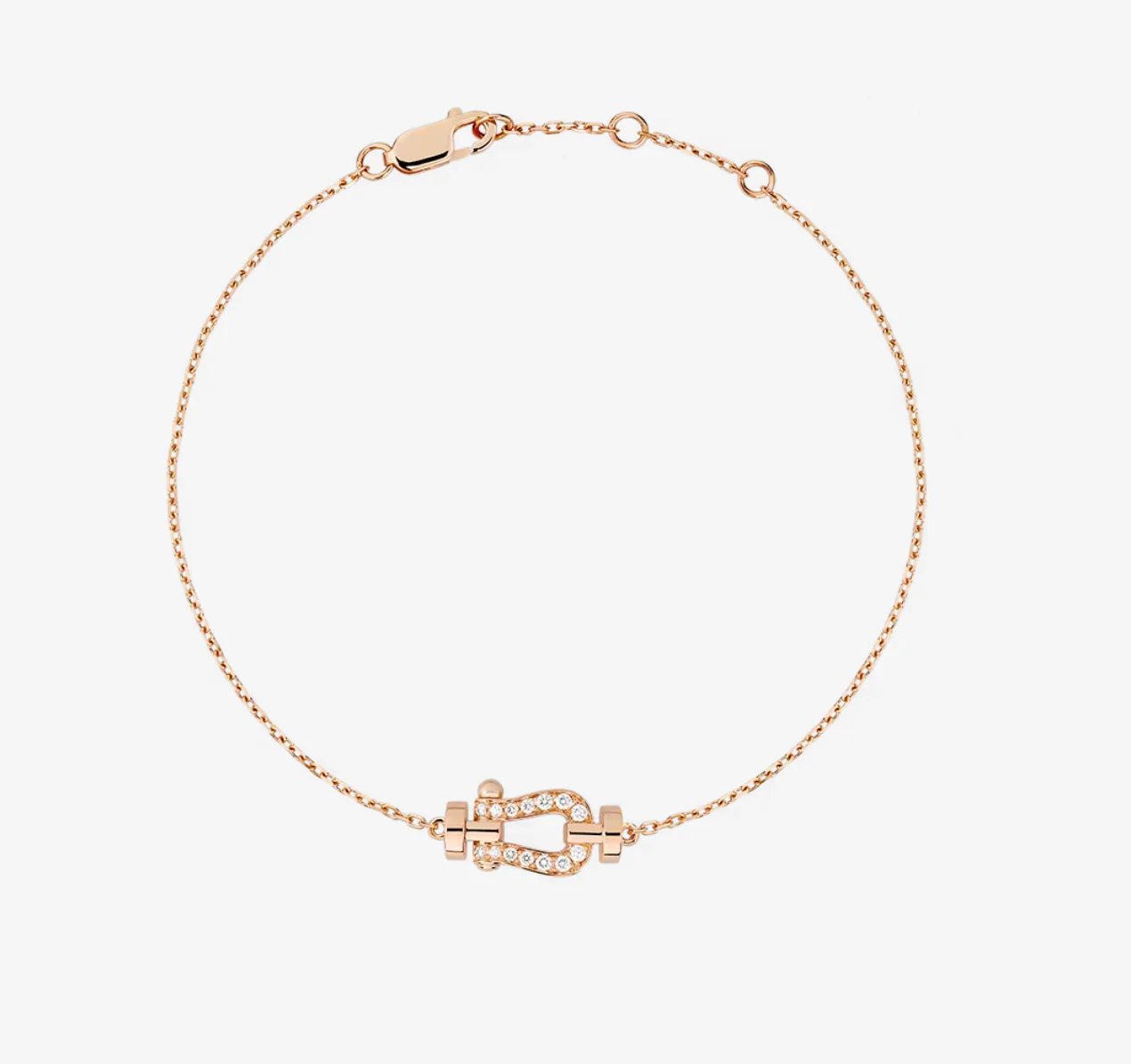 Regalia jewelryFORCE 10 FULL DIAMOND BUCKLE CHAIN LINK MINI MODEL