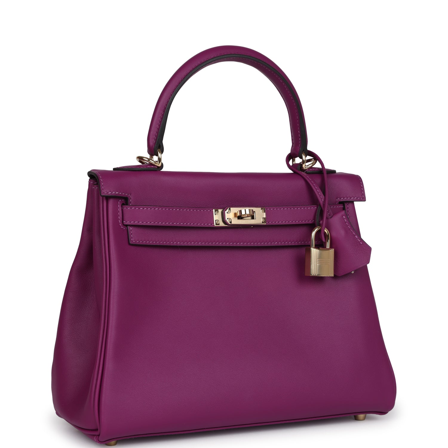 Hermès Kelly Retourne 25 Anemone Swift Permabrass Hardware