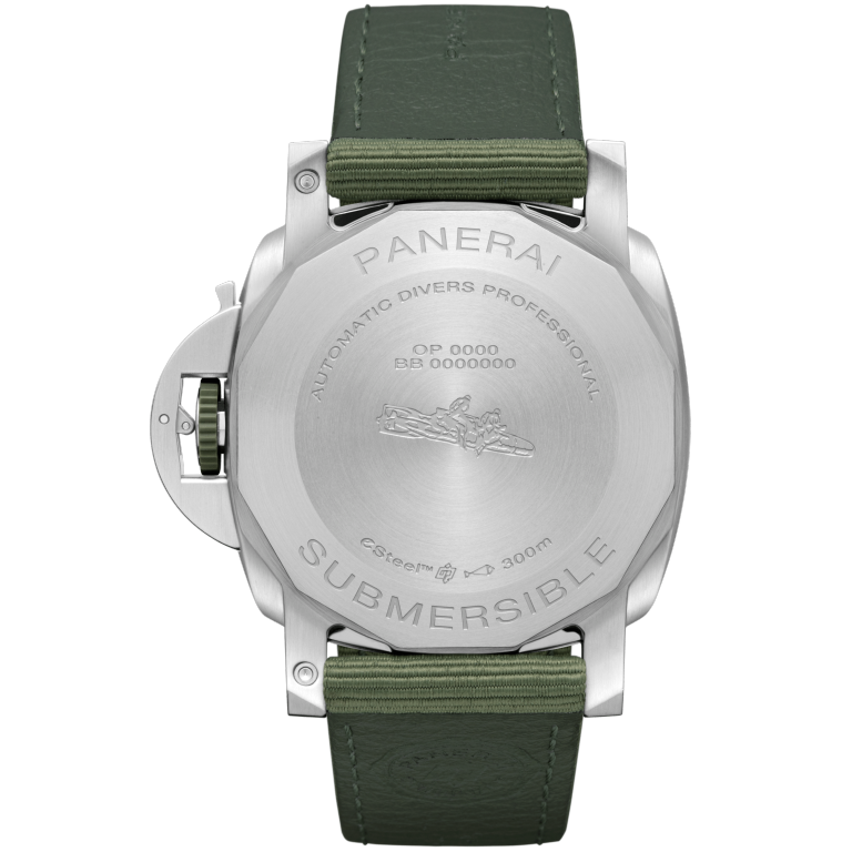 Submersible Green QuarantaQuattro ESteel™ Verde Smeraldo 44mm