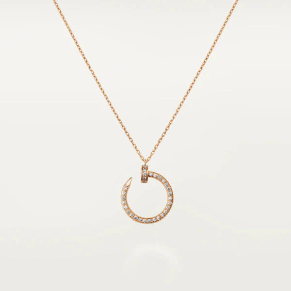 Regalia jewelryJUSTE NECKLACE PINK GOLD DIAMONDS
