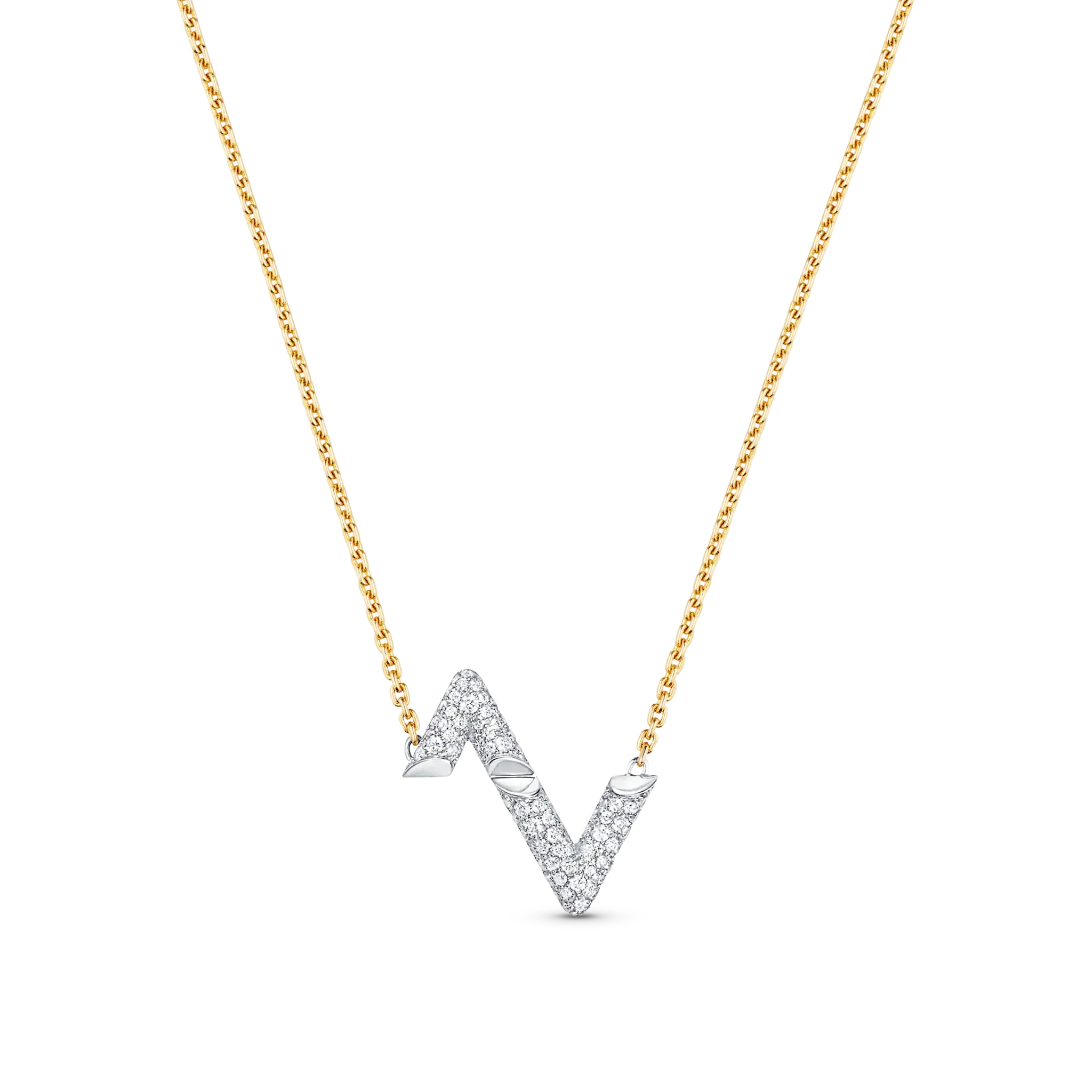 Regalia jewelryVOLT SILVER DIAMOND PEDANT NECKLACE