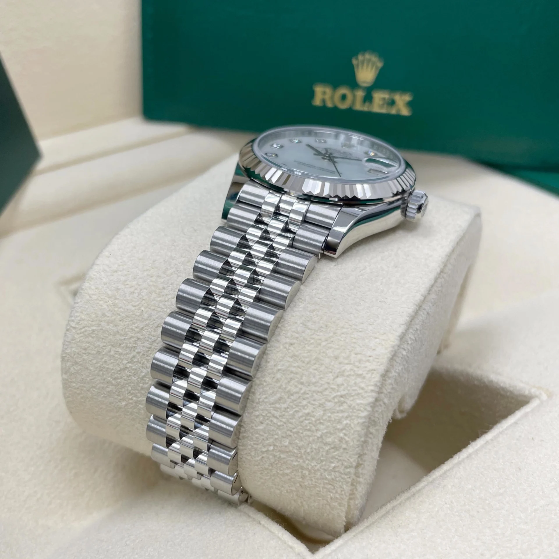 【Super Clone】ROLEX Datejust m278274-0005/0006 31mm Mother-of-Pearl 31mm Dial Oyster Watch