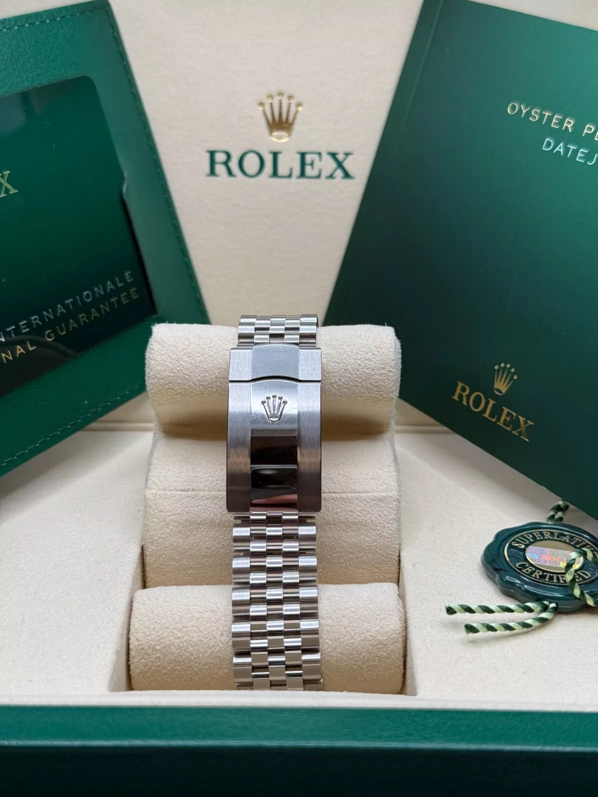 【Super Clone】ROLEX  Datejust 36mm 126200 Mint Green Dial Stainless Steel Oyster Bracelet Watch