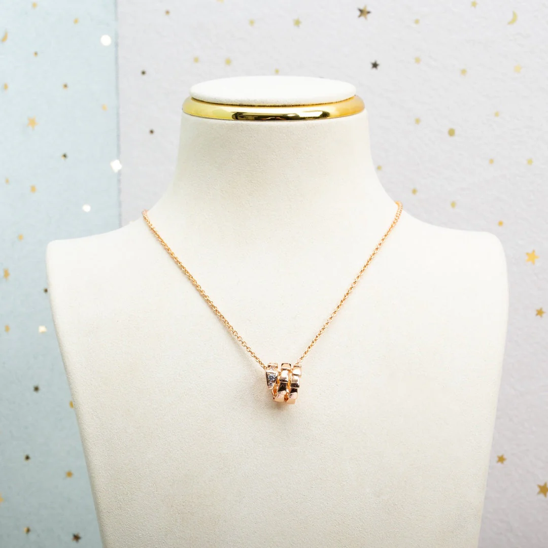 Regalia jewelrySERPENTI PINK GOLD NECKLACE DIAMOND