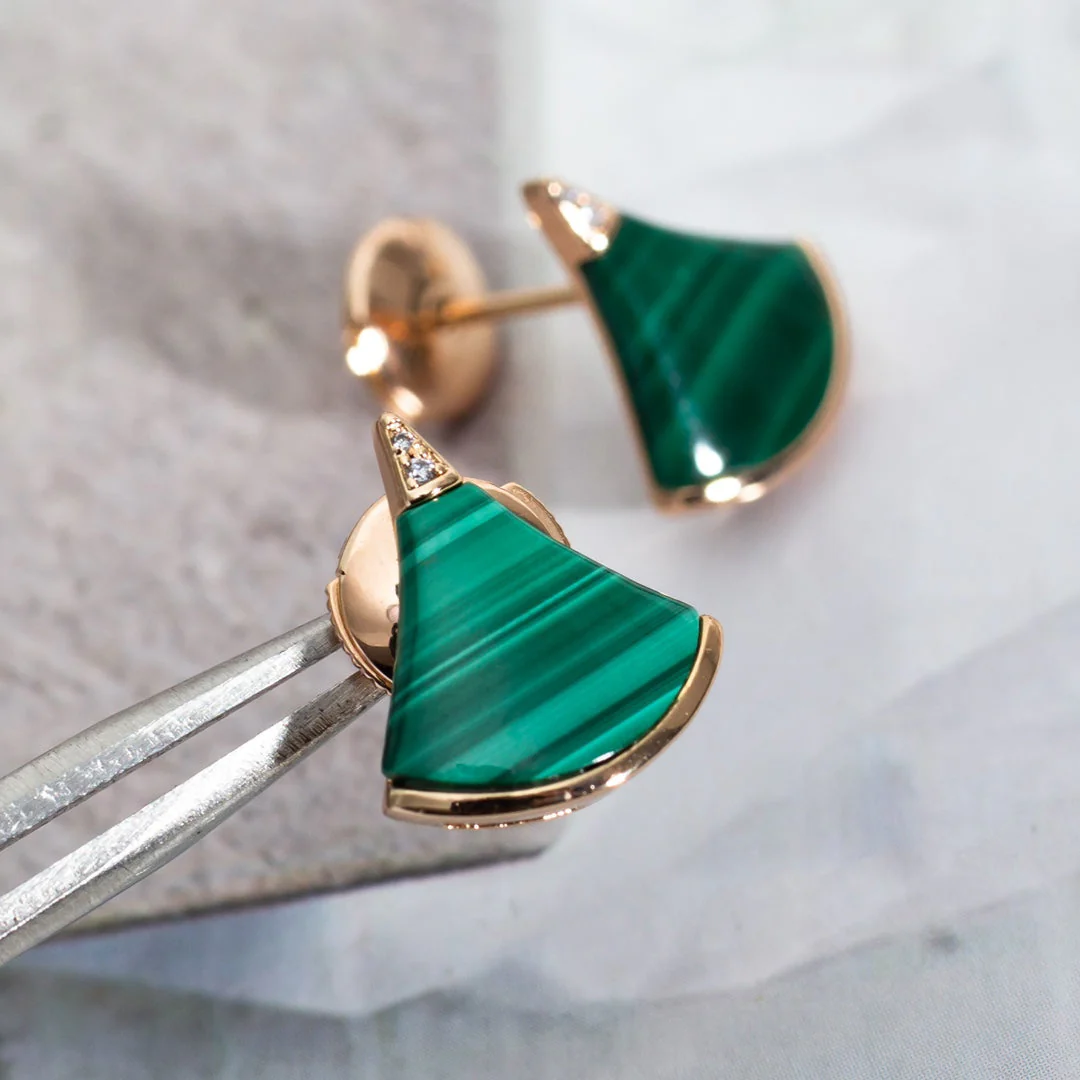 Regalia jewelryDIVAS DREAM EARRINGS PINK GOLD