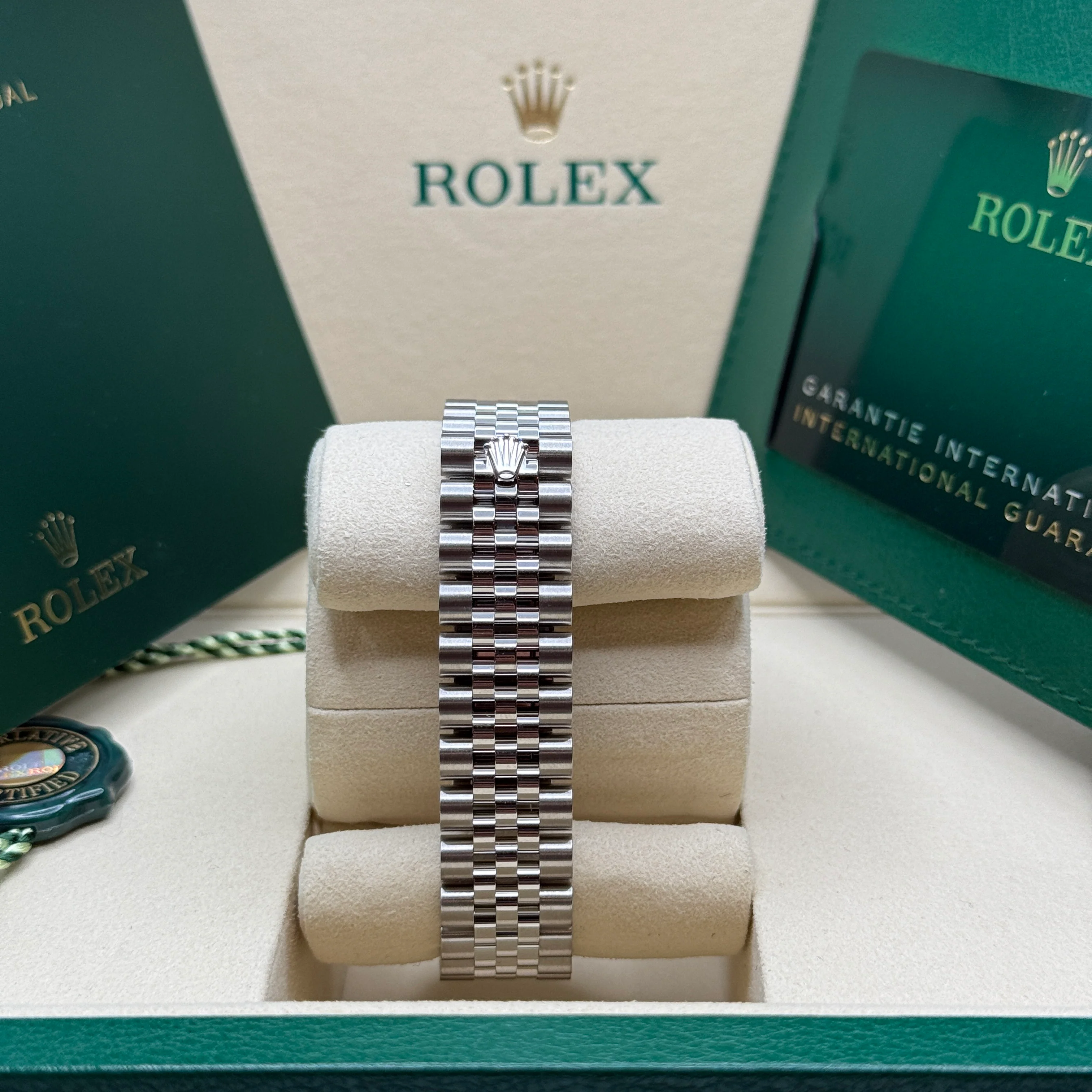 【Super Clone】ROLEX Datejust m278240-0011/0012 31mm Green Stick Domed Bezel Oyster Oystersteel