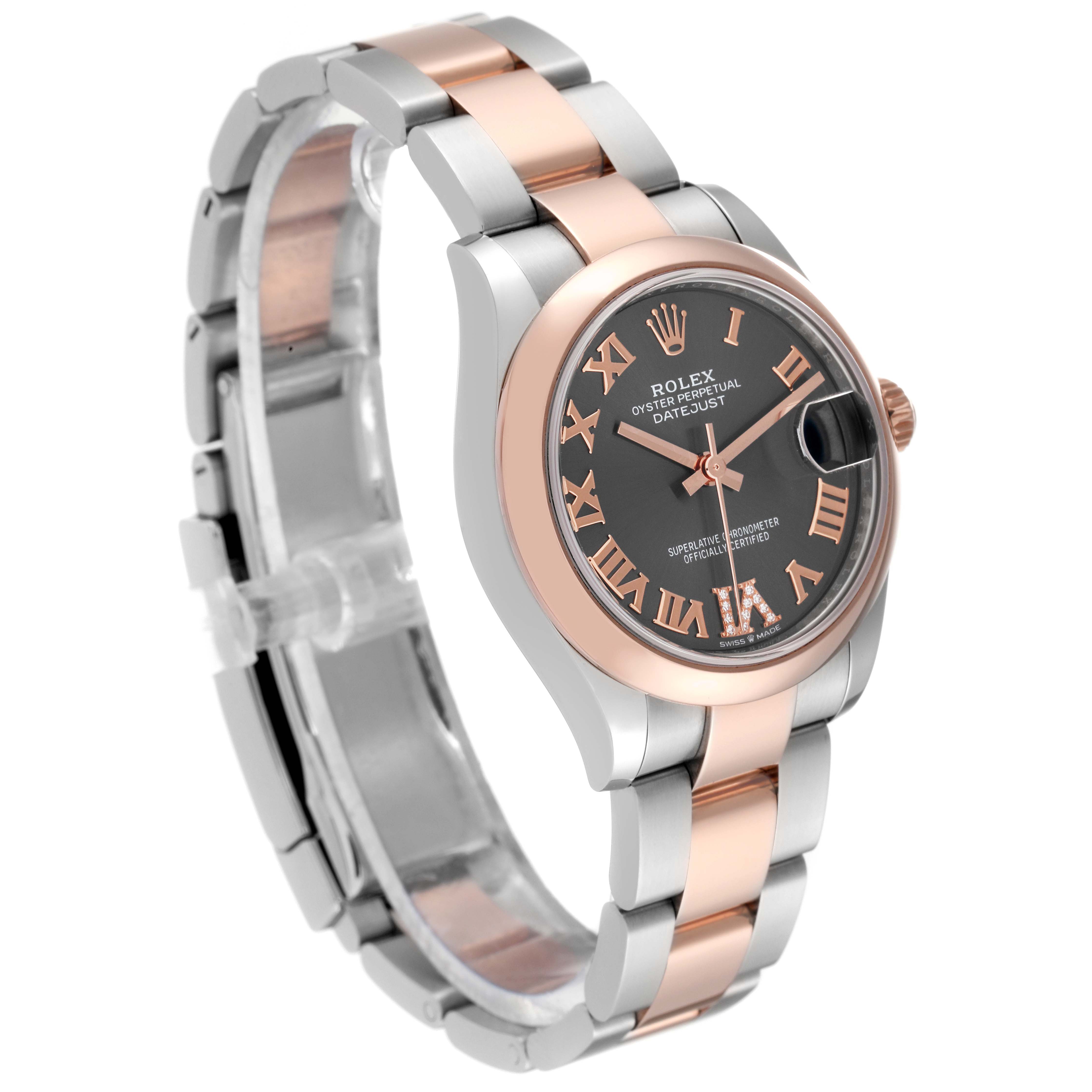 【Super Clone】ROLEX Datejust m278241-0029/0030 Slate 31mm Dial Oyster Bracelet Watch