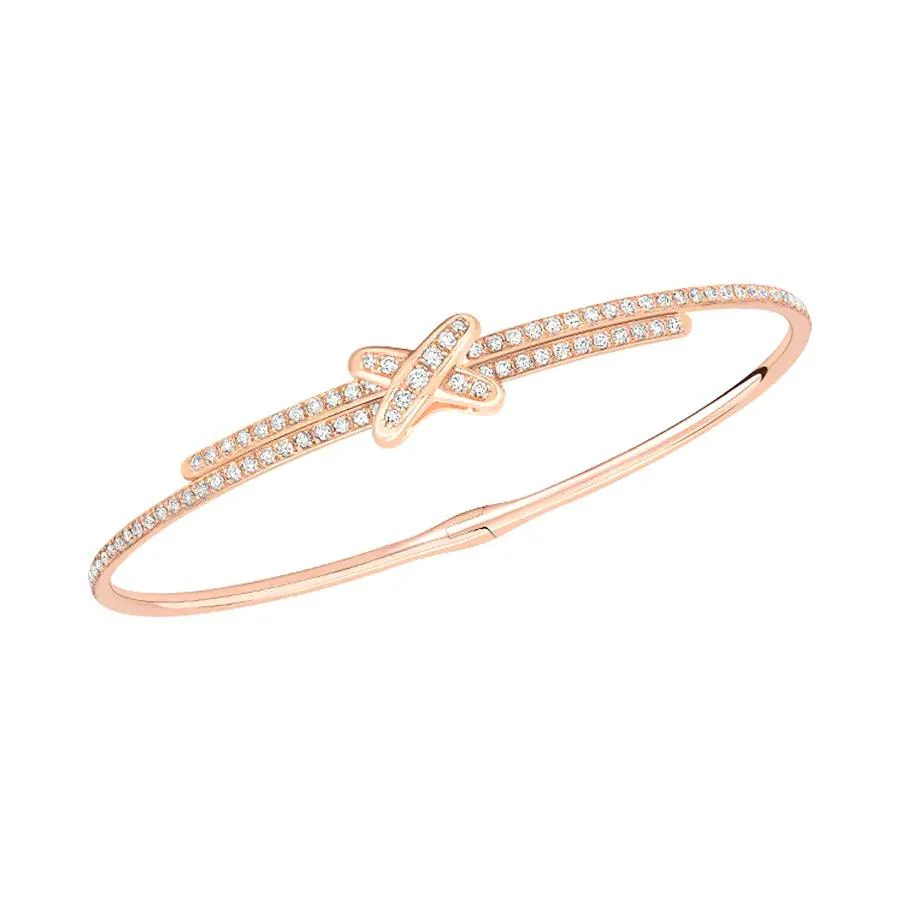 Regalia jewelryJEUX DE BRACELET DIAMONDS PINK GOLD