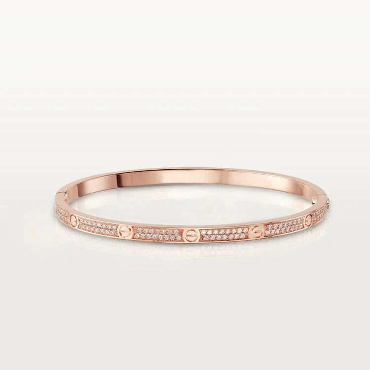 Regalia jewelryLOVE BRACELET 3.65MM DIAMOND-PAVED