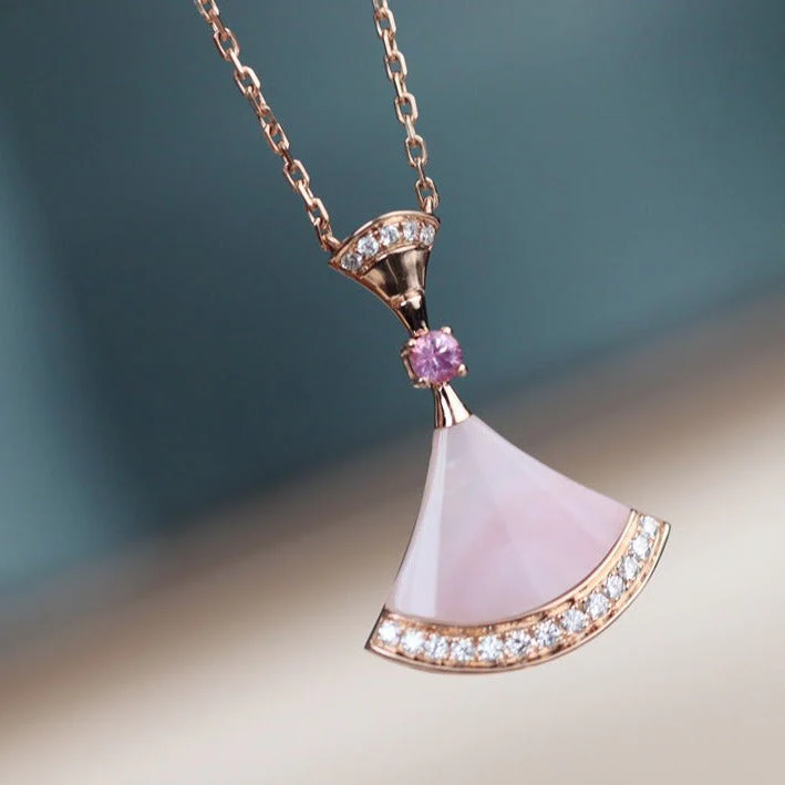 Regalia jewelryDREAM NECKLACE PINK MOP DIAMOND