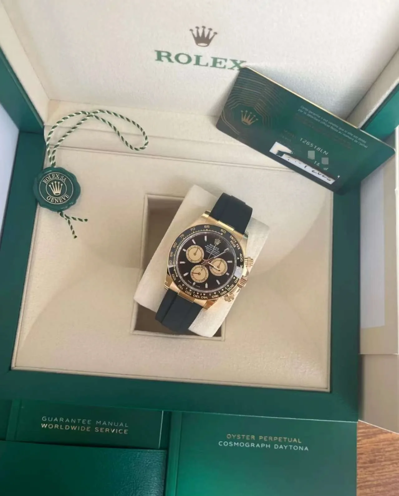 【Super Clone】ROLEX Cosmograph Daytona m126518ln-0004 40mm
