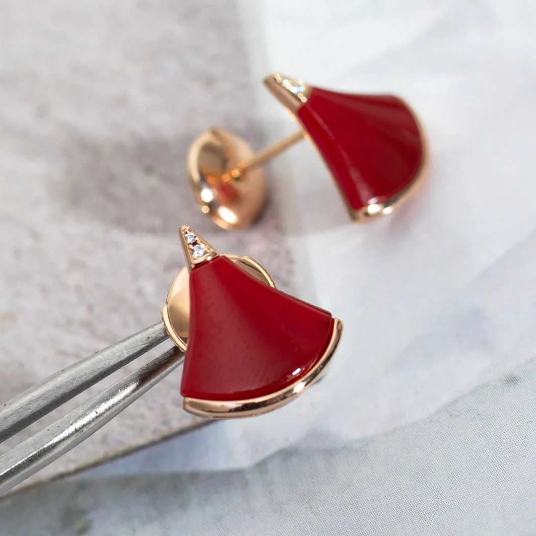 Regalia jewelryDIVAS DREAM EARRINGS PINK GOLD