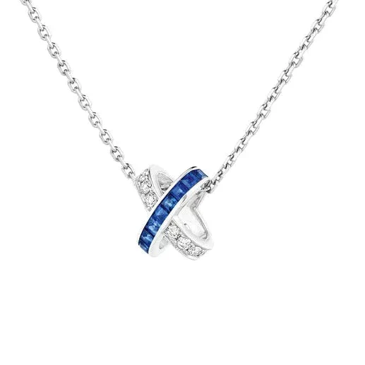 Regalia jewelryLIENS DIAMOND SILVER NECKLACE