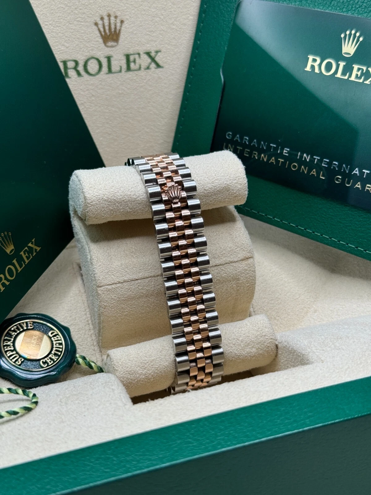 【Super Clone】RLX Datejust m278341-0023/0024 Rosé Dial 31mm Oyster Bracelet