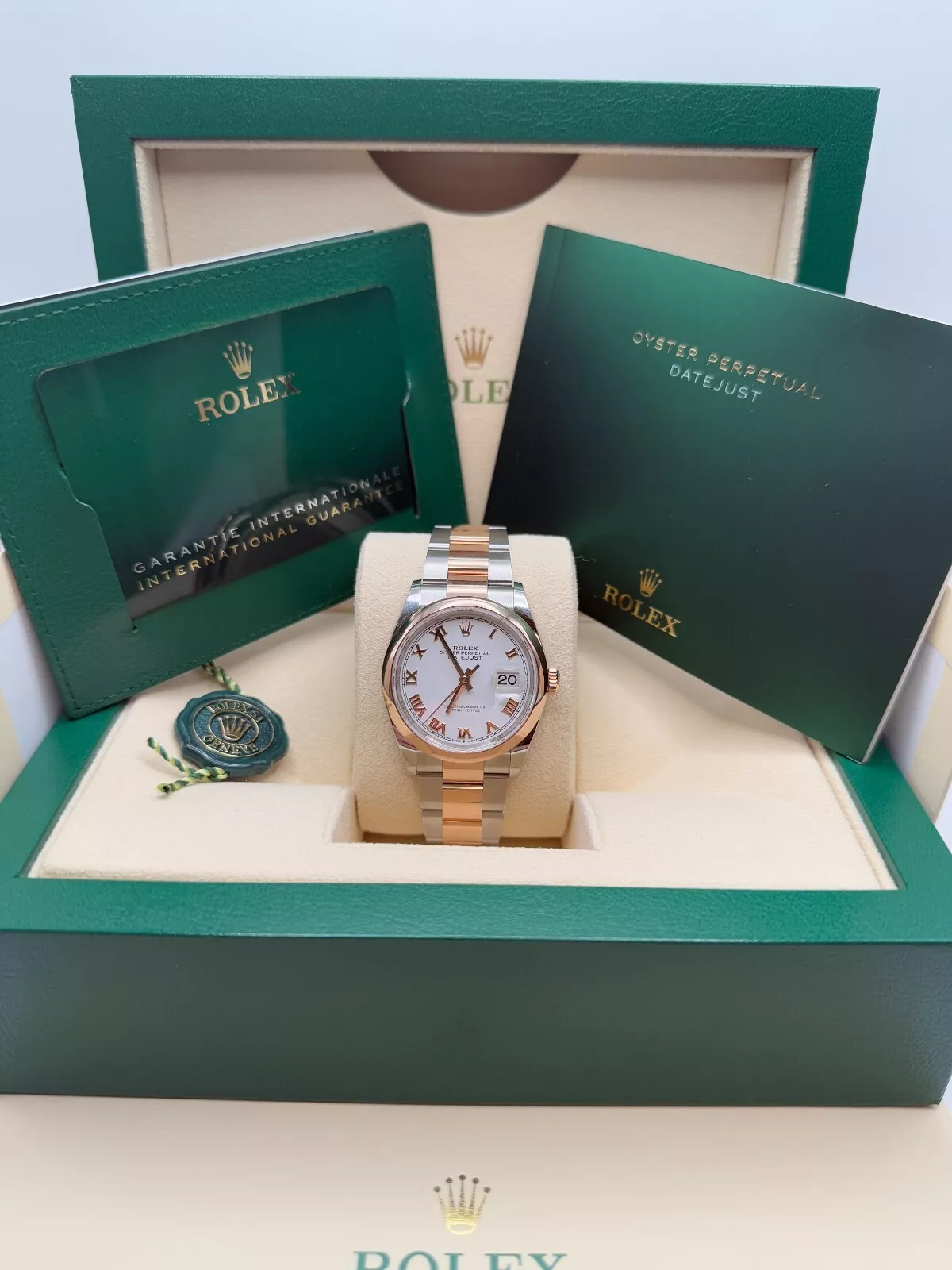 【Super Clone】ROLEX  Datejust 36mm 126201 White Dial Oyster Bracelet Watch