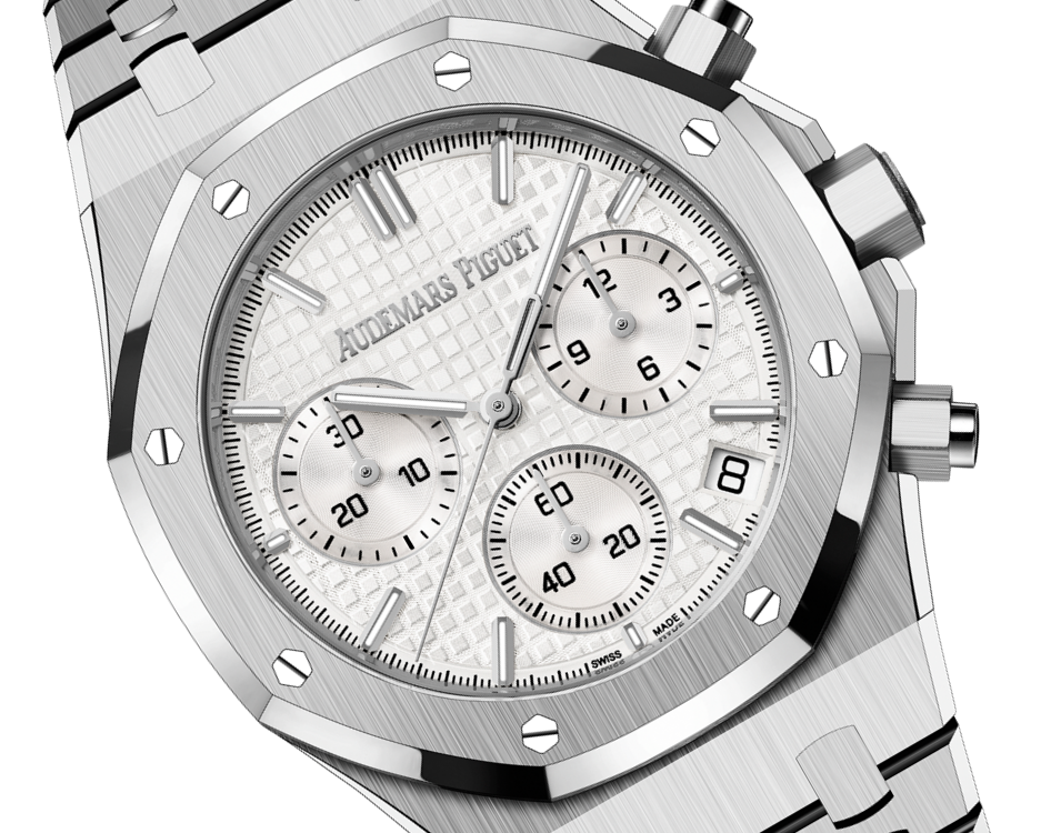 ROYAL OAK Silver-Toned Dial CHRONOGRAPH 41mm