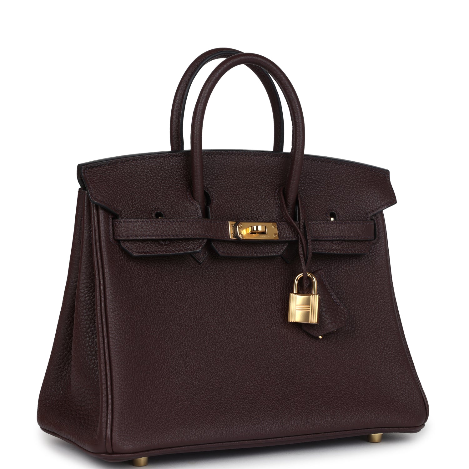 Hermès Birkin 25 Rouge Sellier Togo Gold Hardware