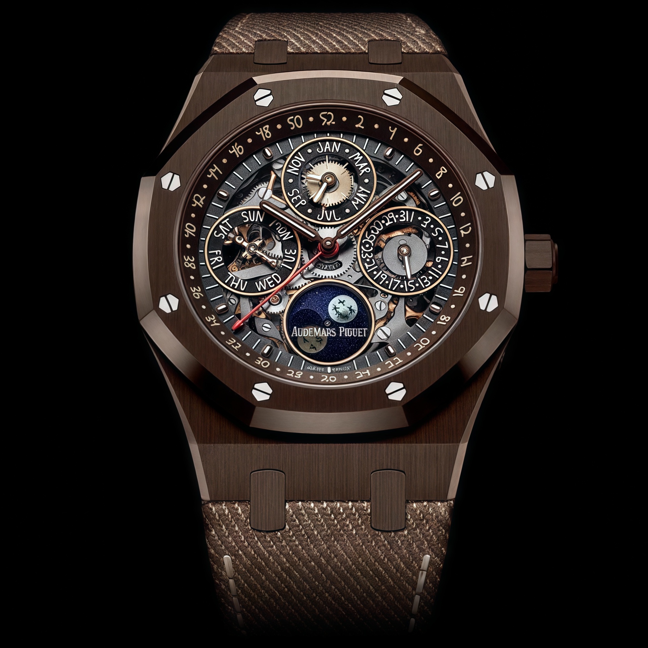 Royal Oak Perpetual Calendar Openworked 