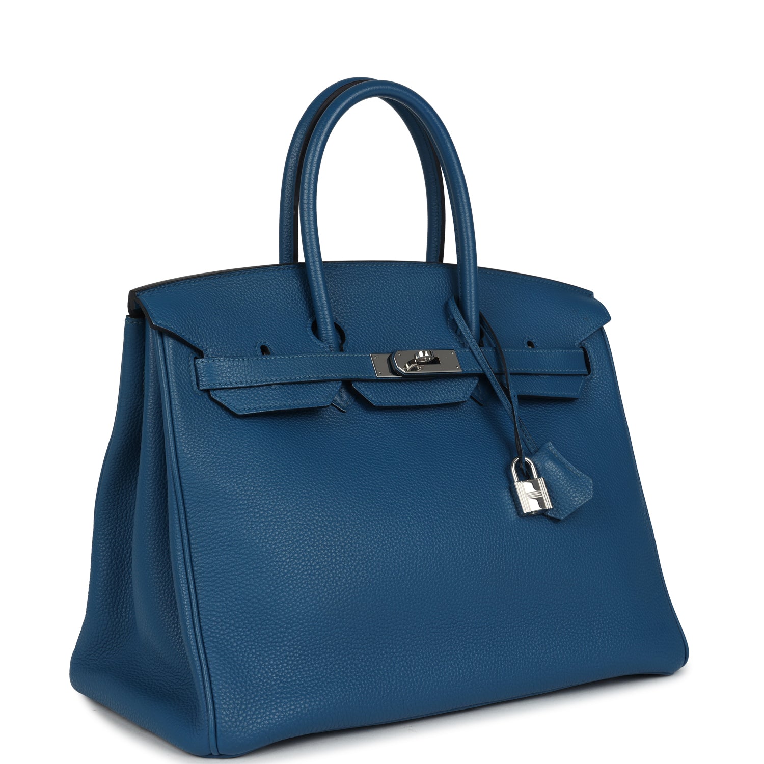 Hermès Birkin 35 Bleu de Galice Togo Palladium Hardware