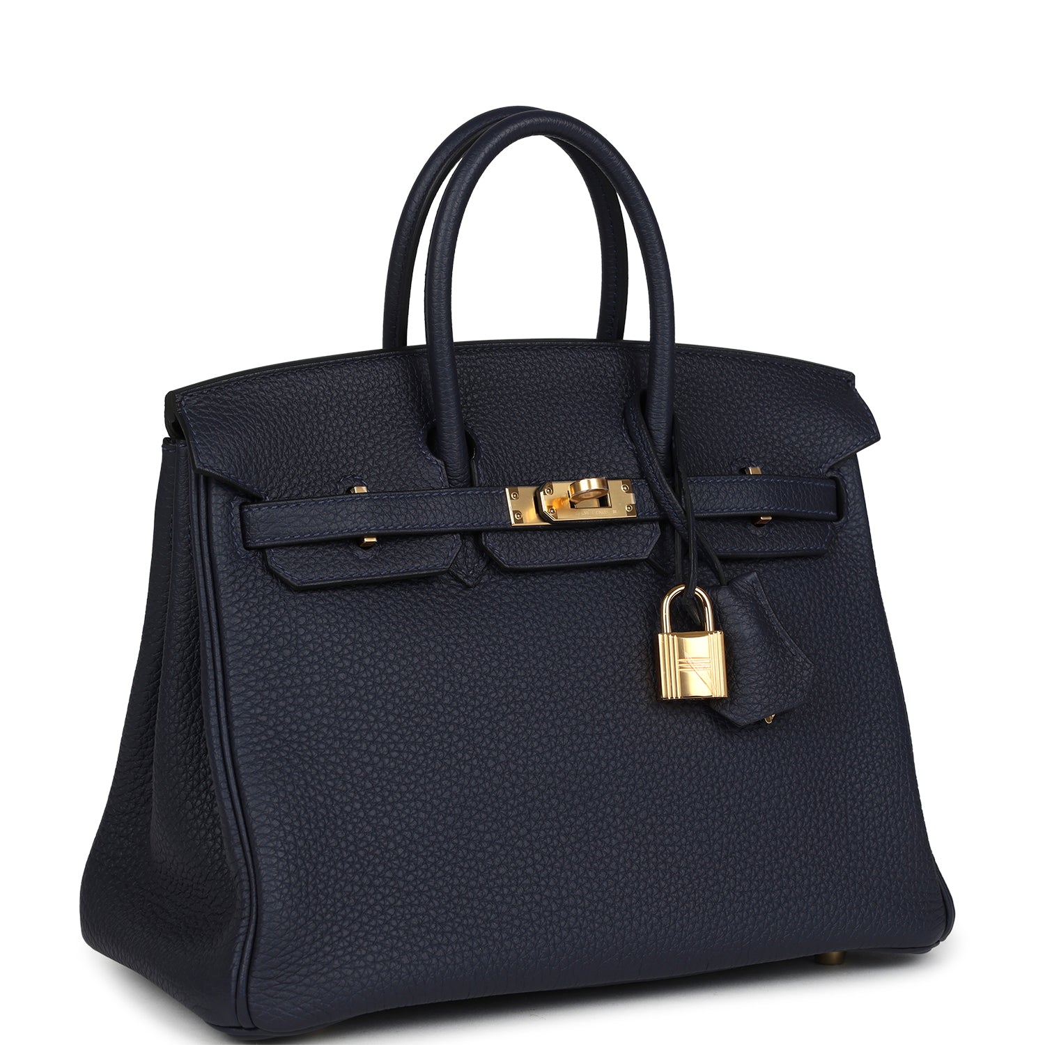 Hermès Birkin 25 Bleu Nuit Togo Gold Hardware