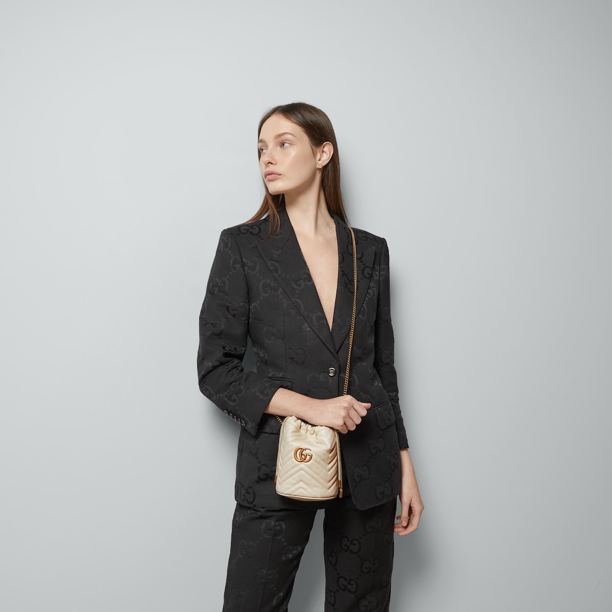 GG Marmont Mini Bucket Bag